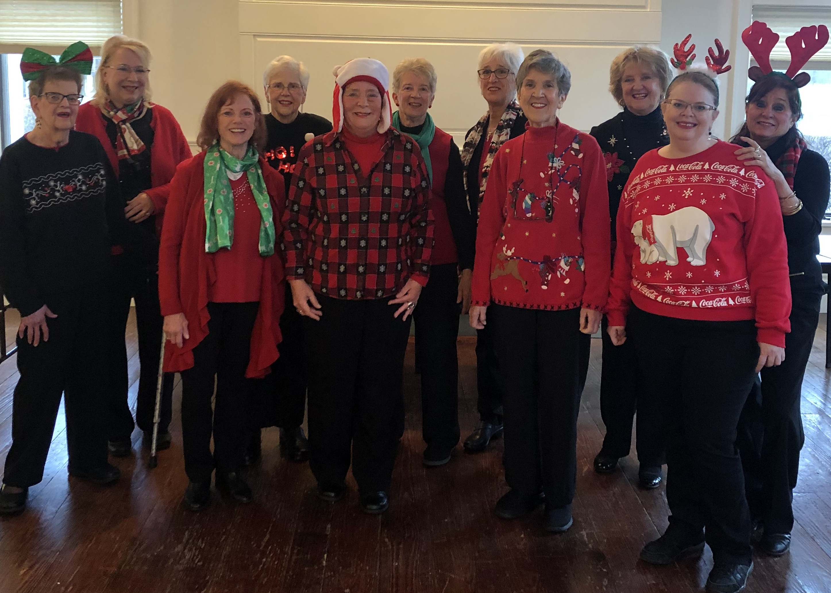Capitaland singers at the Colonie Senior Citizens